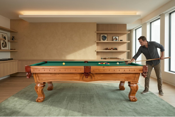 Mesa de juego elegante Mesa de billar Mesa de madera Mesa de pool 8ft