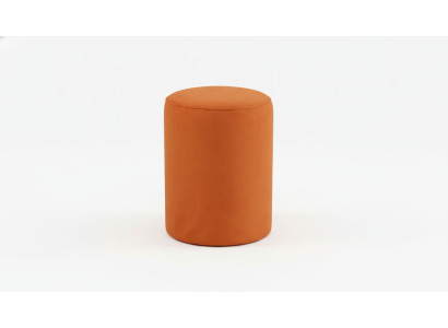 Taburete naranja de alta calidad, nuevo taburete de tela de aglomerado.