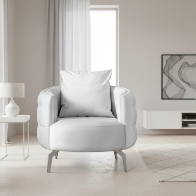 Sillón de tela acolchado para sala de estar, asiento de lujo, colorido, moderno, nuevo