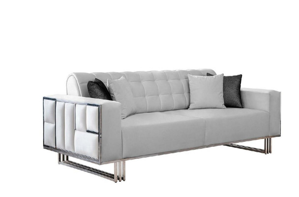 Sofá de 3 plazas diseño sofás tapizados asiento diseño tres plazas moderno tejido muebles nuevo