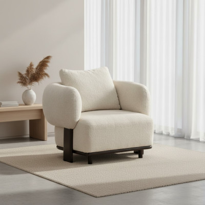 Sillón moderno de diseño en piel relax estilo lujo nuevo