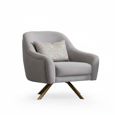 Sillón moderno de diseño silla de madera 1 plaza moderno acolchado