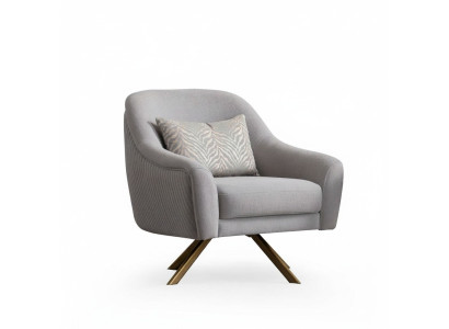 Sillón moderno de diseño silla de madera 1 plaza moderno acolchado