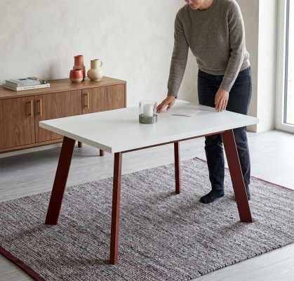 Mesa de café Mesa lateral Mesa de madera Muebles de madera Oficina 70x50