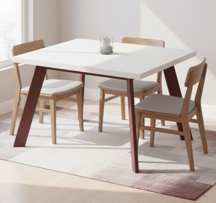 Mesa de café Mesa lateral Mesa de madera Muebles de madera Oficina 70x50