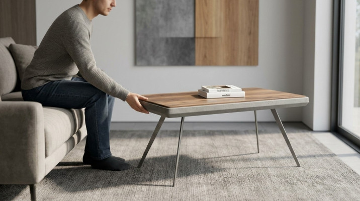 Mesa de café Mobili Mesa Mesas de madera Mesas de café Mesa lateral