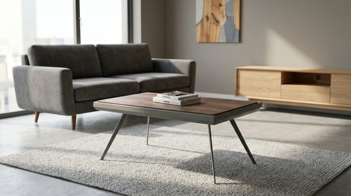 Mesa de café Mobili Mesa Mesas de madera Mesas de café Mesa lateral