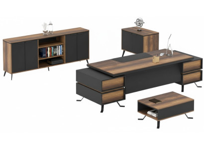Mesa de trabajo Set de muebles 4 piezas