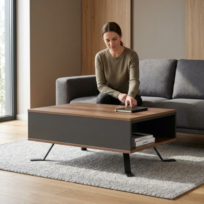 Mesa de café Mobili Mesa de café Mesitas Mesas de madera