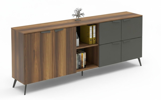 Armario para documentos Armario de Oficina Móvil Sideboard Comó