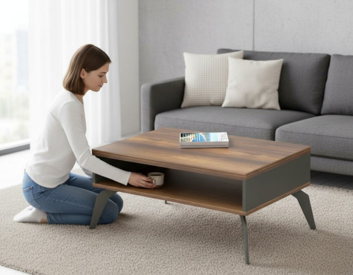 Mesa de café de madera