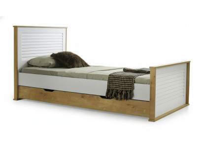 Weißes Einzelbett Designer Kinderzimmer Möbel Schlafzimmer Holzbett