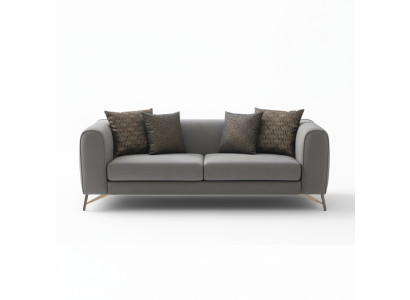 Sofa 3 Sitzer Dreisitzer 3er Couch Designersofa Polstersofa Edelstahl