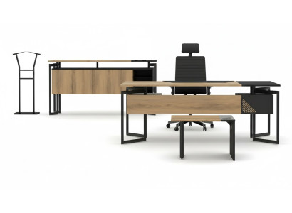 Schreibtisch Büroschrank Kommode Couchtisch Arbeitszimmer Set Büromöbel