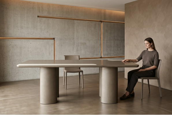Elegante mesa de comedor moderna