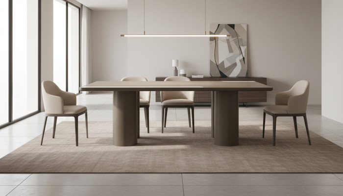 Elegante mesa de comedor moderna