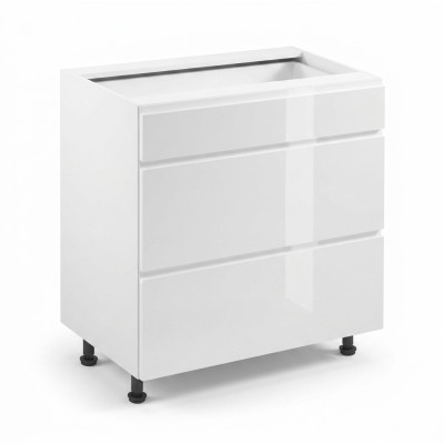 Mesa de cocina móvil con cajones