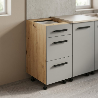 Armario extensible con cajones, cómoda, armario, mueble de cocina