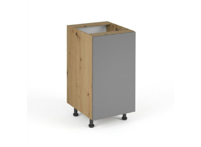 Cocina móvil con mesa central