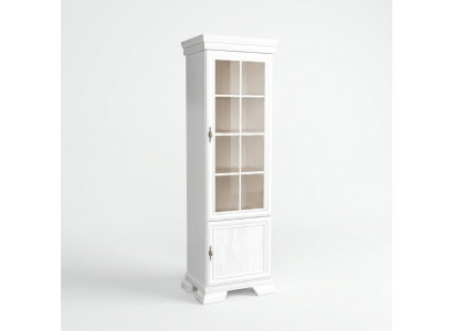Vitrina buffet vintage blanca
