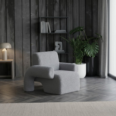 Sillón moderno para un interior acogedor