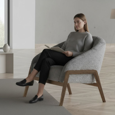 Chaise moderna con diseño ideal para cualquier interior