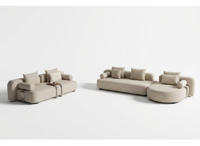 Sofá moderno para comodidad y hygge
