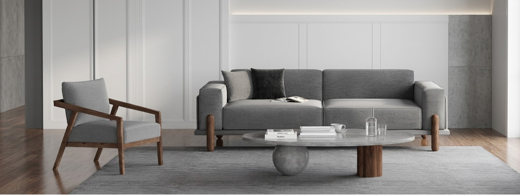 Sofá con sillón Comfort, siempre al alcance