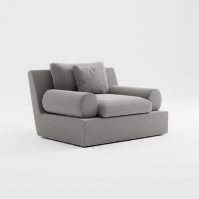 Sillón moderno, ergonómico y suave