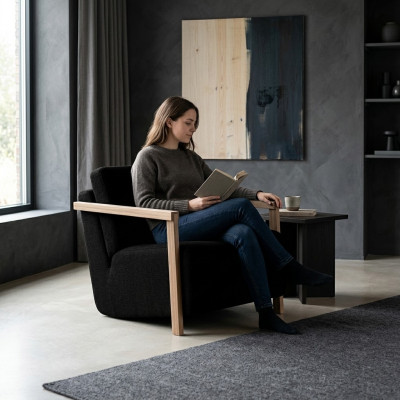 Sillón clásico moderno y elegante