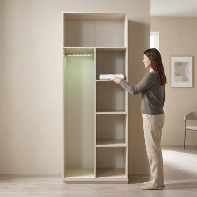 Armario moderno modular para dormitorio 83cm