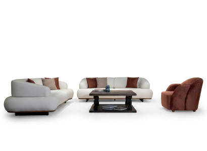 Sofagarnitur Sofa Couch Set Wohnlandschaft Modern Komfort Elegant