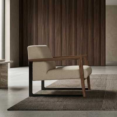 Sillón minimalista con máxima comodidad