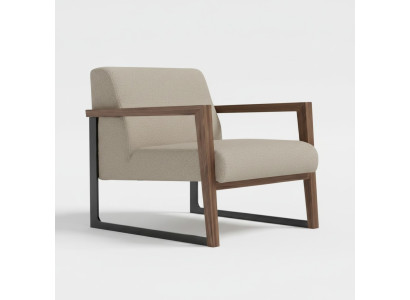Sillón minimalista con máxima comodidad