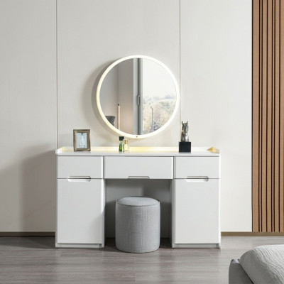Moderno tocador compacto para dormitorio