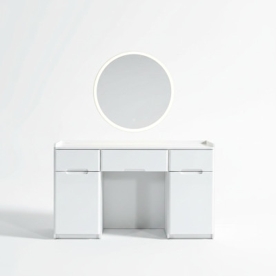 Moderno tocador compacto para dormitorio