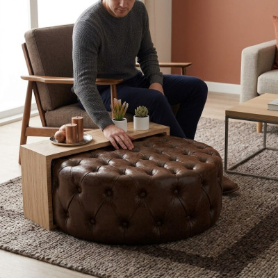 Mesa baja elegante para la sala