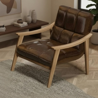 Sillón minimalista elegante, máxima comodidad