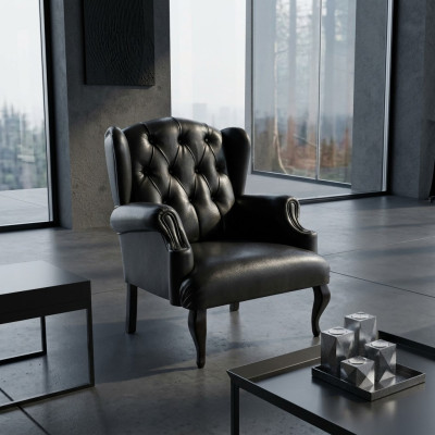 Sillón moderno de estilo contemporáneo. Verdadera comodidad