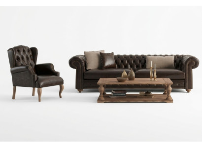 Sofá con sillón para una sala moderna y cómoda sin exageraciones