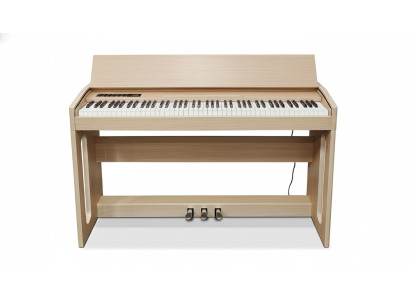 Piano digital para el hogar 130 cm marrón claro