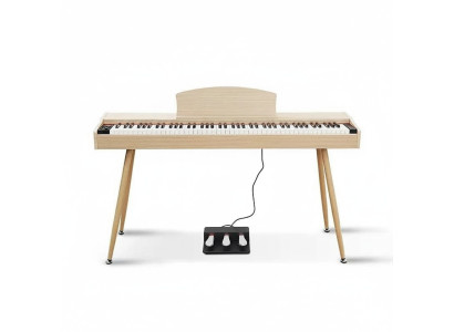 Piano digital para el hogar 135 cm marrón claro
