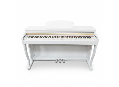 Piano digital blanco brillante para el hogar