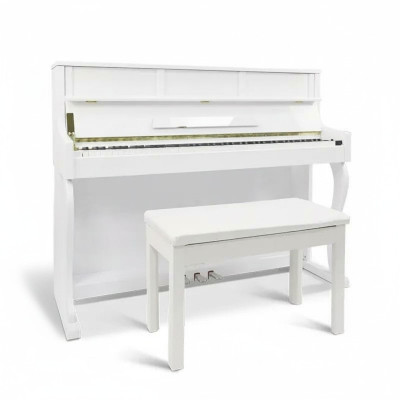 Este piano digital blanco ofrece creatividad y estilo incomparables