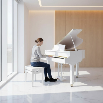 Piano digital blanco