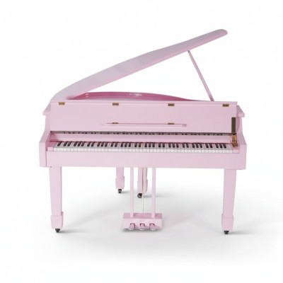 Piano digital en rosa