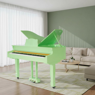 Piano digital con acabado brillante