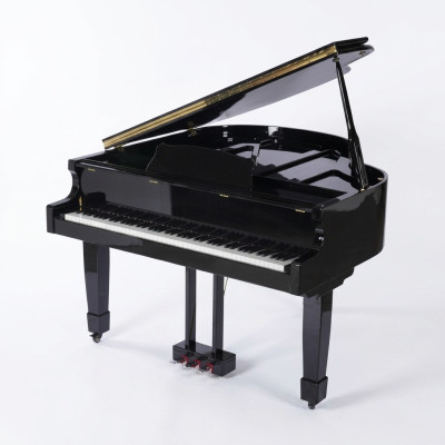 Piano digital negro brillante