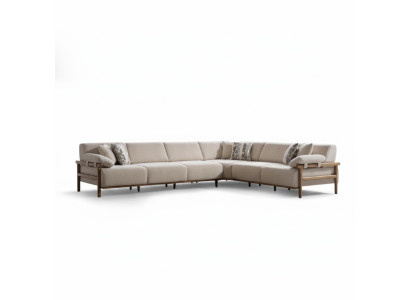 Modernes Ecksofa Harmonie aus Komfort und Stil