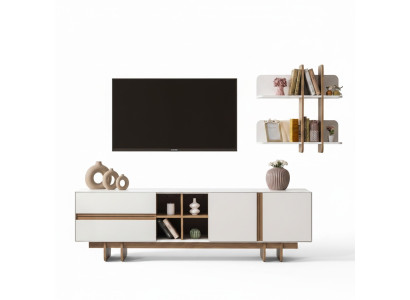 TV-Lowboard Funktionalität und Stil in einem